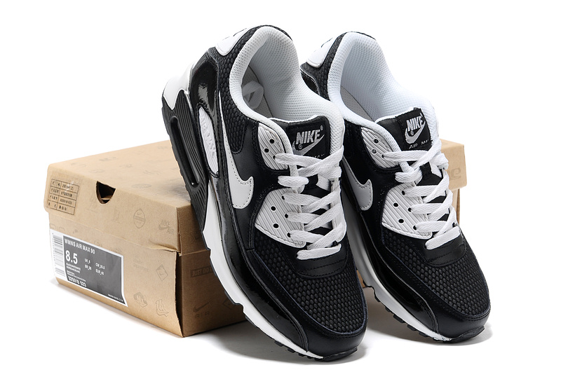 Nike Air Max Shoes Womens Black/White Online